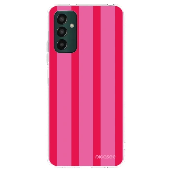 Picasee silikonowe przeźroczyste etui na Samsung Galaxy M13 M135F - Hot tropic