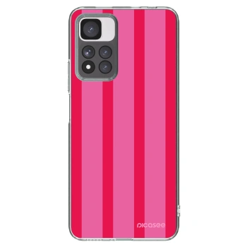 Picasee silikonowe przeźroczyste etui na Xiaomi Redmi Note 11 Pro+ 5G - Hot tropic