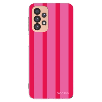 Picasee silikonowe przeźroczyste etui na Samsung Galaxy A23 A236B 5G - Hot tropic