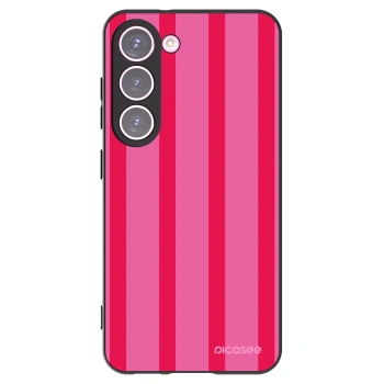 Picasee silikonowe czarne etui na Samsung Galaxy S23 5G - Hot tropic