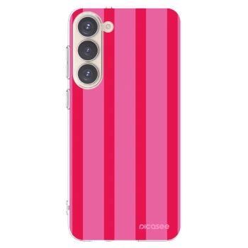 Picasee silikonowe przeźroczyste etui na Samsung Galaxy S23+ 5G - Hot tropic