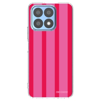 Picasee silikonowe przeźroczyste etui na Honor X8a - Hot tropic