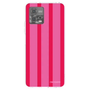 Picasee silikonowe przeźroczyste etui na Motorola Moto G72 - Hot tropic
