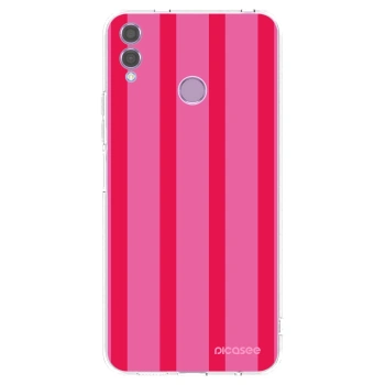 Picasee silikonowe przeźroczyste etui na Honor 8X - Hot tropic
