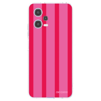 Picasee silikonowe przeźroczyste etui na Xiaomi Redmi Note 12 5G - Hot tropic