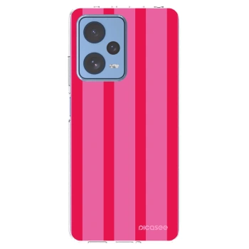 Picasee silikonowe przeźroczyste etui na Xiaomi Redmi Note 12 Pro 5G - Hot tropic