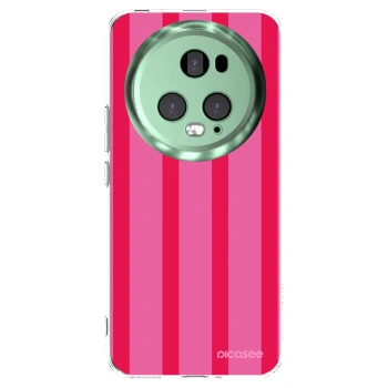 Picasee silikonowe przeźroczyste etui na Honor Magic5 Pro - Hot tropic