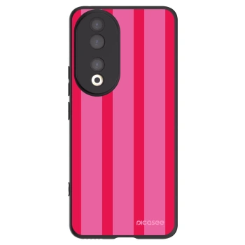 Picasee silikonowe czarne etui na Honor 90 5G - Hot tropic