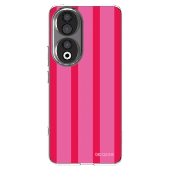 Picasee silikonowe przeźroczyste etui na Honor 90 5G - Hot tropic