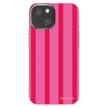 Picasee silikonowe przeźroczyste etui na Apple iPhone 15 - Hot tropic