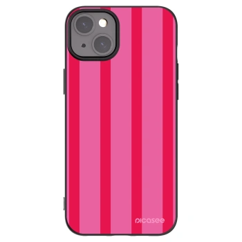 Picasee silikonowe czarne etui na Apple iPhone 15 Plus - Hot tropic