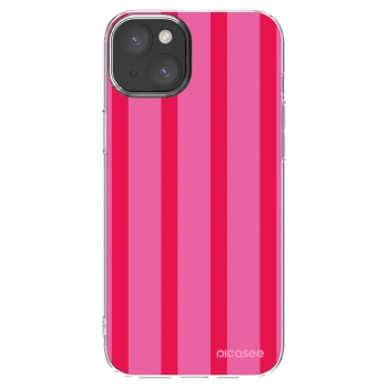 Picasee silikonowe przeźroczyste etui na Apple iPhone 15 Plus - Hot tropic