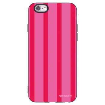 Picasee silikonowe czarne etui na Apple iPhone 6/6S - Hot tropic
