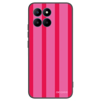 Picasee silikonowe czarne etui na Honor 70 Lite - Hot tropic
