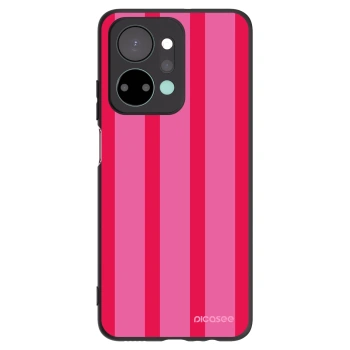 Picasee silikonowe czarne etui na Honor X7a - Hot tropic