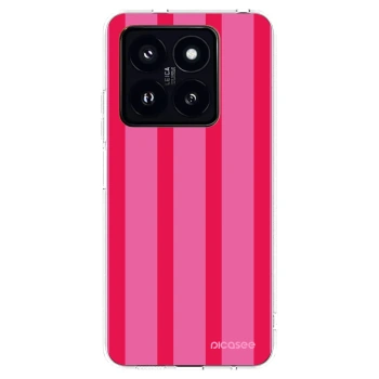 Picasee silikonowe przeźroczyste etui na Xiaomi 14 Pro - Hot tropic