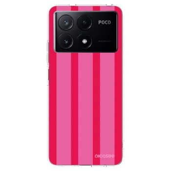 Picasee silikonowe przeźroczyste etui na Xiaomi Poco X6 Pro - Hot tropic