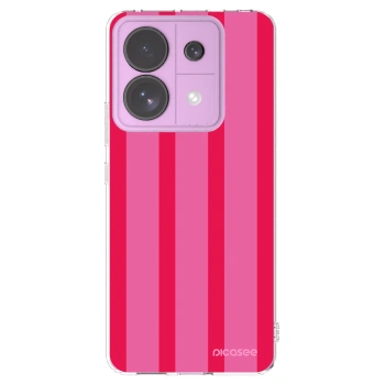 Picasee silikonowe przeźroczyste etui na Xiaomi Redmi Note 13 Pro 5G - Hot tropic