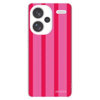 Picasee silikonowe przeźroczyste etui na Xiaomi Redmi Note 13 Pro+ 5G - Hot tropic