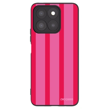 Picasee silikonowe czarne etui na Honor X8b - Hot tropic