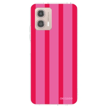 Picasee silikonowe przeźroczyste etui na Motorola Moto G53 5G - Hot tropic