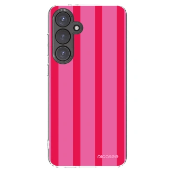 Picasee silikonowe przeźroczyste etui na Samsung Galaxy S24 FE S721B - Hot tropic