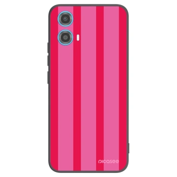 Picasee silikonowe czarne etui na Motorola Moto G34 5G - Hot tropic