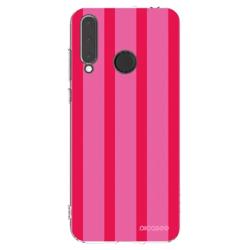 Picasee silikonowe przeźroczyste etui na Honor 20 Lite - Hot tropic