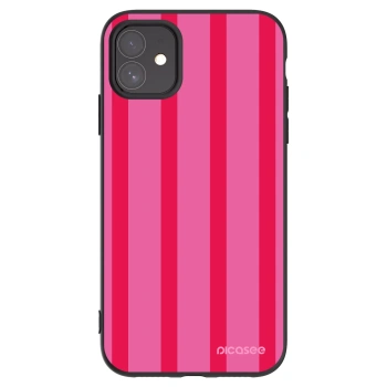 Picasee silikonowe czarne etui na Apple iPhone 11 - Hot tropic