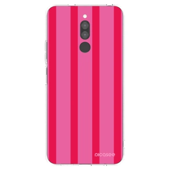 Picasee silikonowe przeźroczyste etui na Xiaomi Redmi 8 - Hot tropic