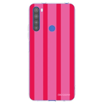 Picasee silikonowe przeźroczyste etui na Xiaomi Redmi Note 8T - Hot tropic