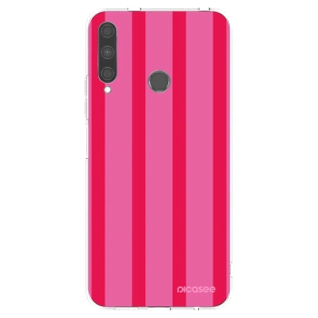 Picasee silikonowe przeźroczyste etui na Huawei P40 Lite E - Hot tropic