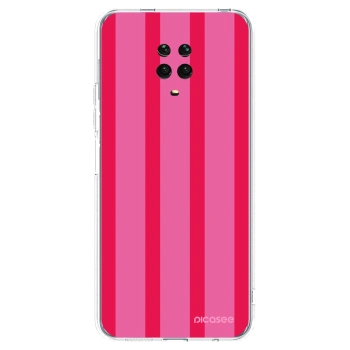 Picasee silikonowe przeźroczyste etui na Xiaomi Redmi Note 9 Pro - Hot tropic