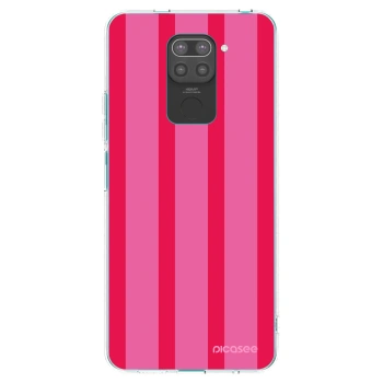 Picasee silikonowe czarne etui na Xiaomi Redmi Note 9 - Hot tropic