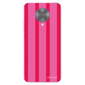 Picasee silikonowe przeźroczyste etui na Xiaomi Poco F2 Pro - Hot tropic