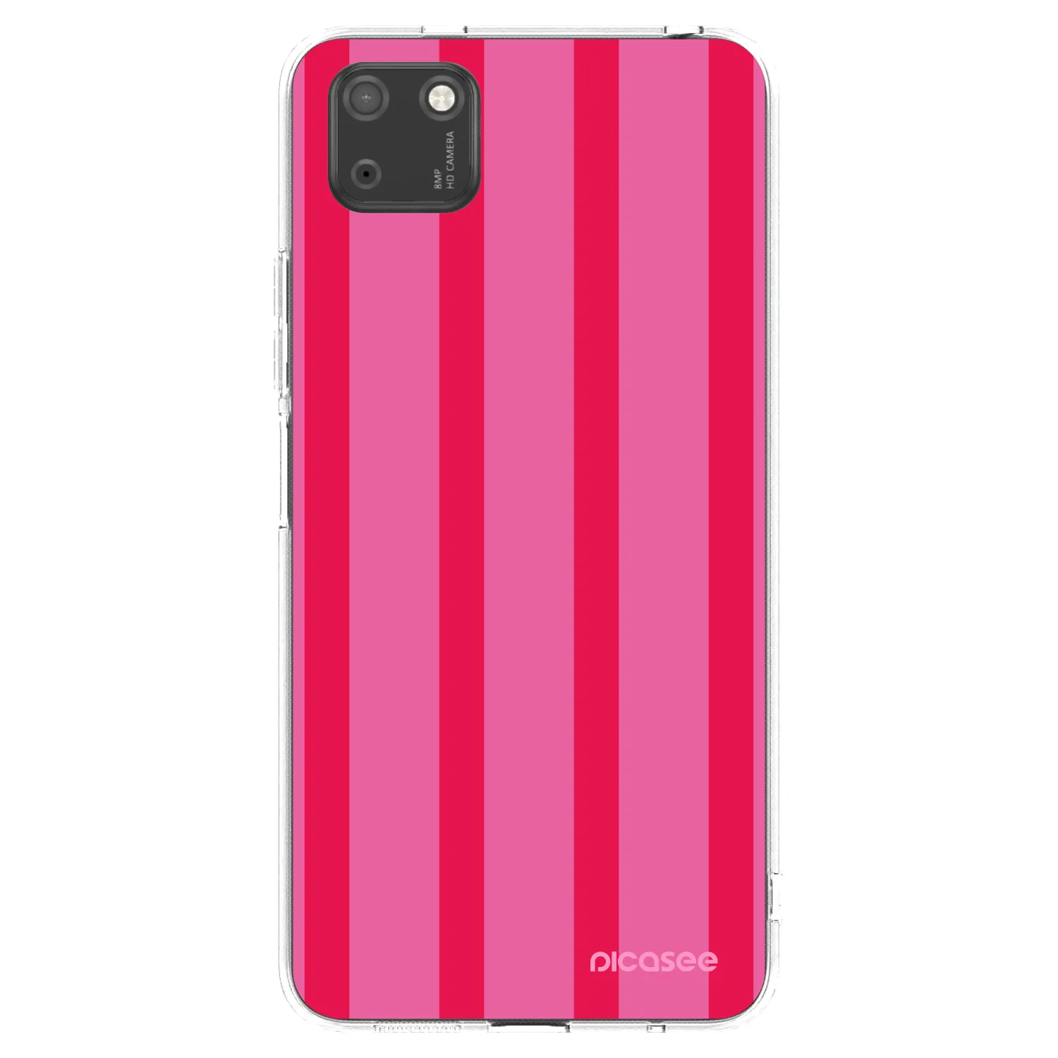 Picasee silikonowe przeźroczyste etui na Huawei Y5P - Hot tropic