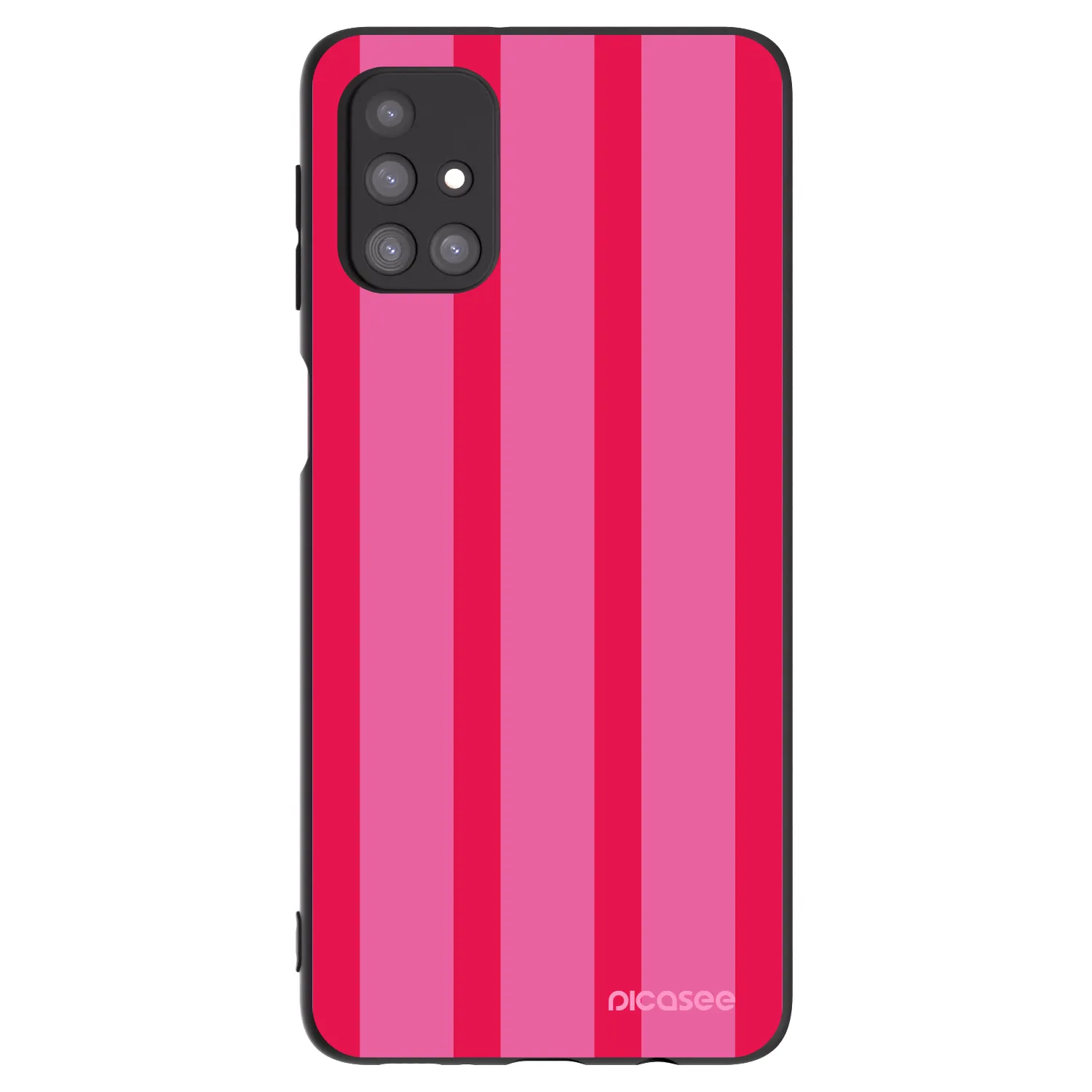 Picasee silikonowe czarne etui na Samsung Galaxy M31s - Hot tropic