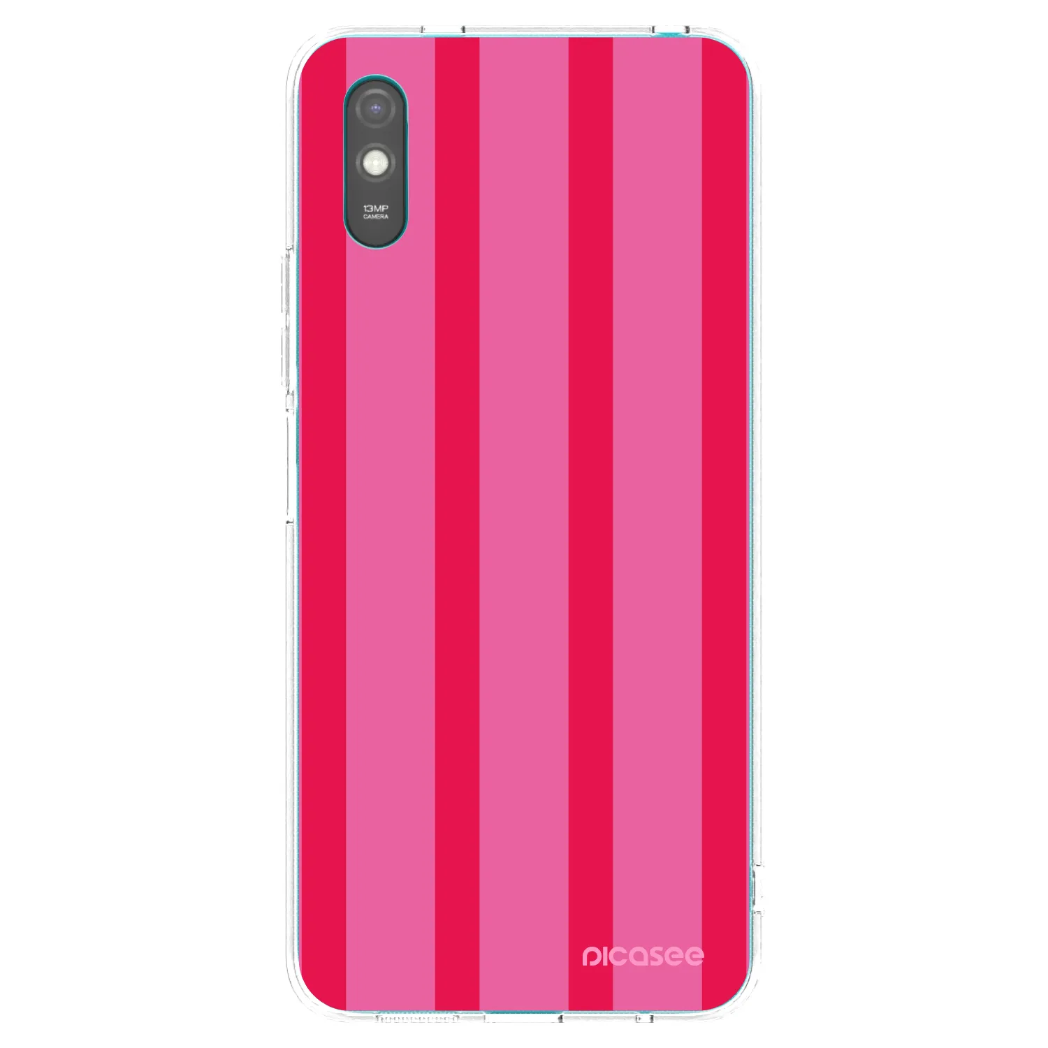 Picasee silikonowe przeźroczyste etui na Xiaomi Redmi 9A - Hot tropic