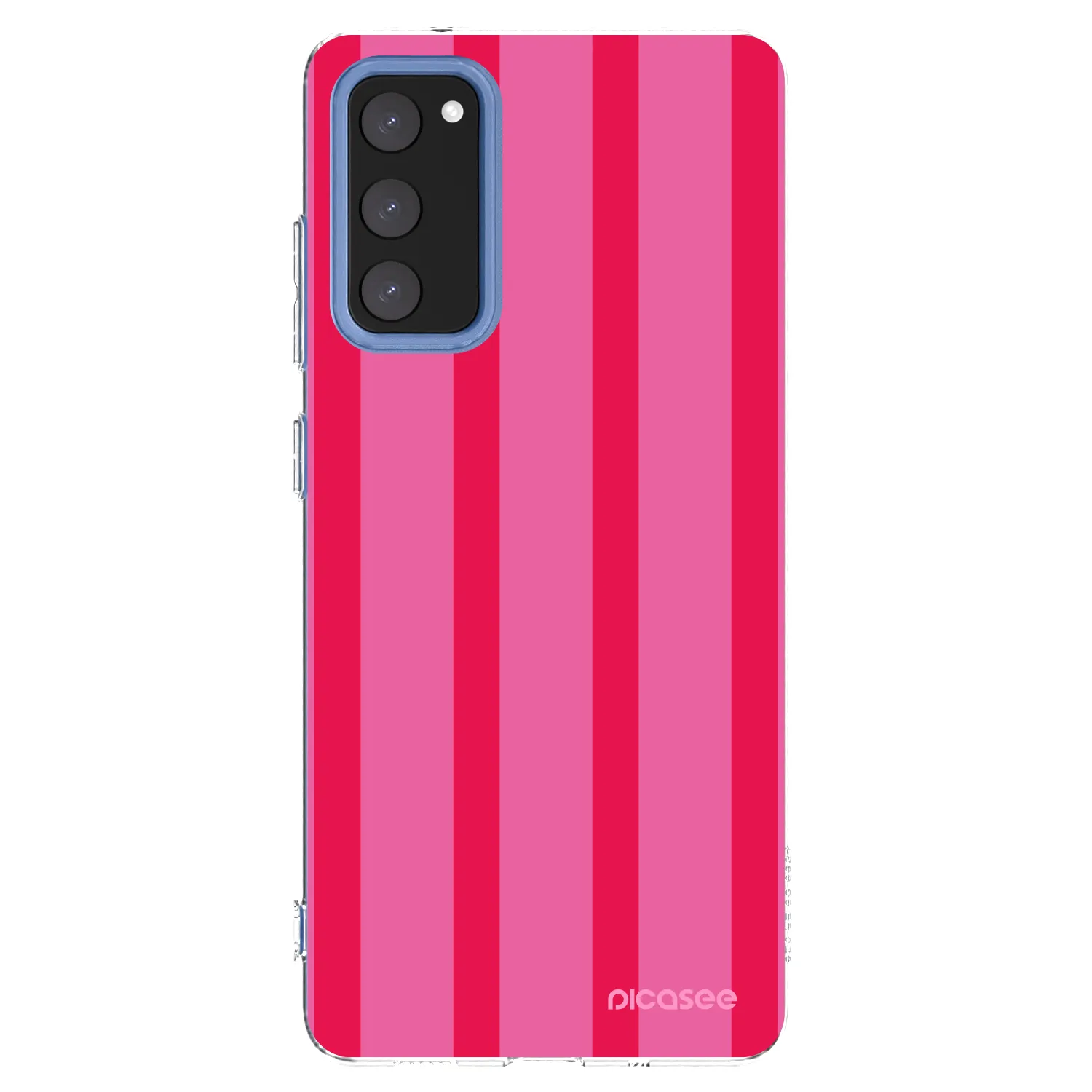 Picasee silikonowe przeźroczyste etui na Samsung Galaxy S20 FE - Hot tropic
