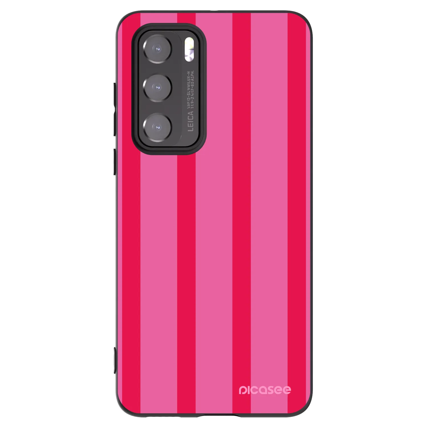 Picasee silikonowe czarne etui na Huawei P40 - Hot tropic