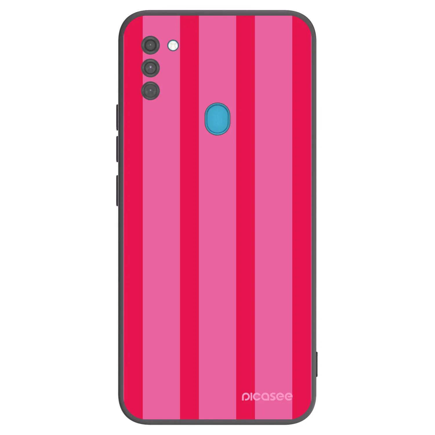 Picasee silikonowe czarne etui na Samsung Galaxy M11 - Hot tropic