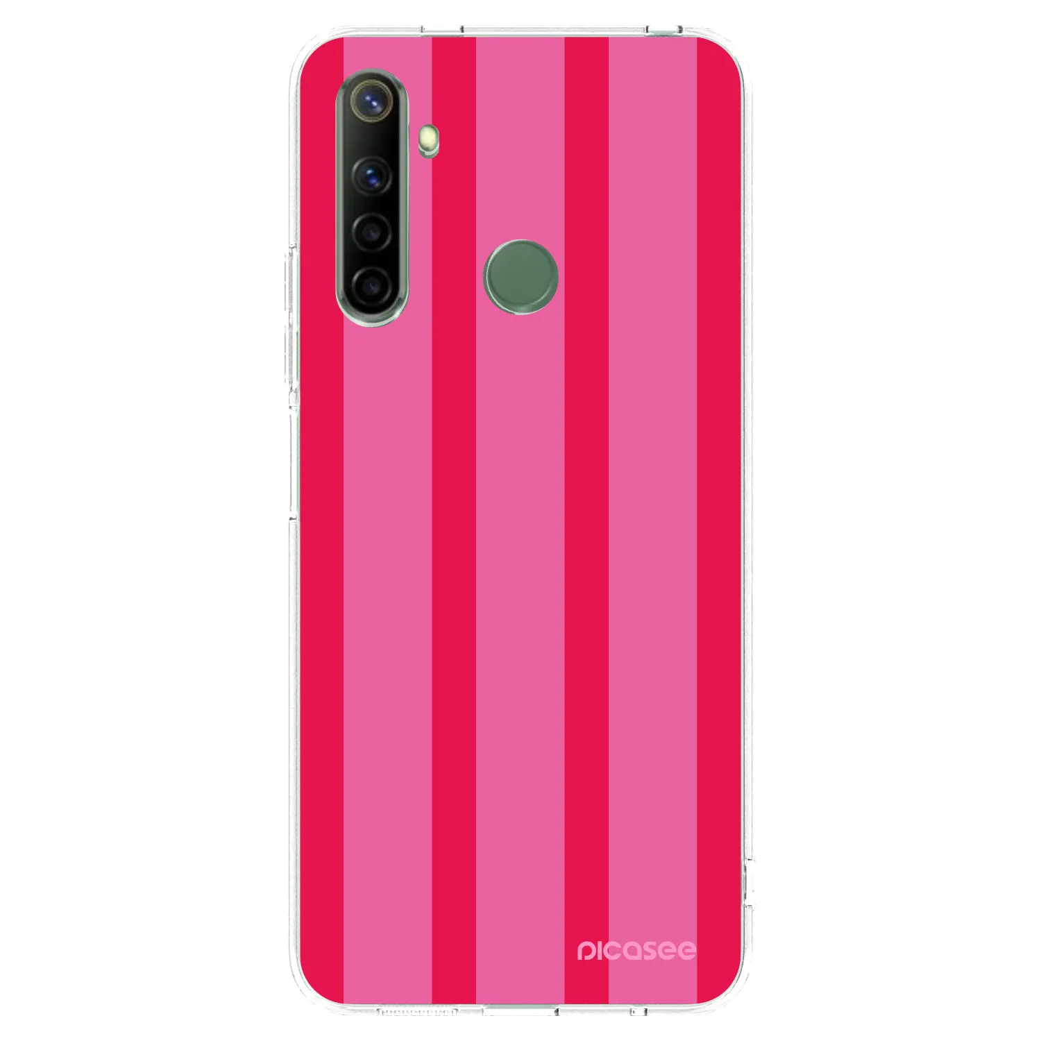 Picasee silikonowe przeźroczyste etui na Realme 6i - Hot tropic