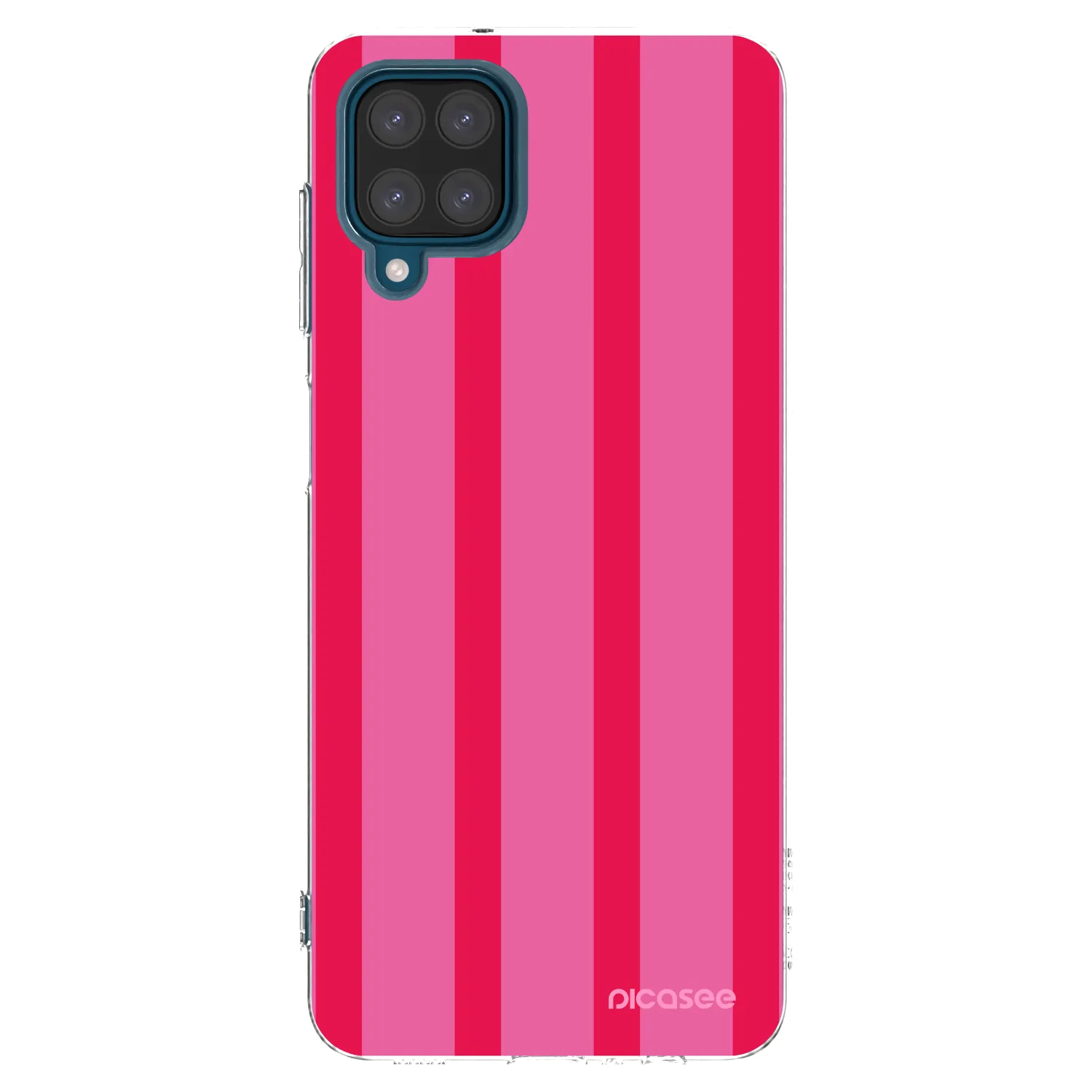 Picasee silikonowe przeźroczyste etui na Samsung Galaxy A12 A125F - Hot tropic