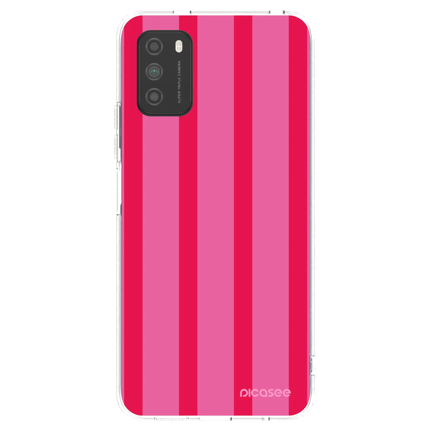 Picasee silikonowe przeźroczyste etui na Xiaomi Poco M3 - Hot tropic