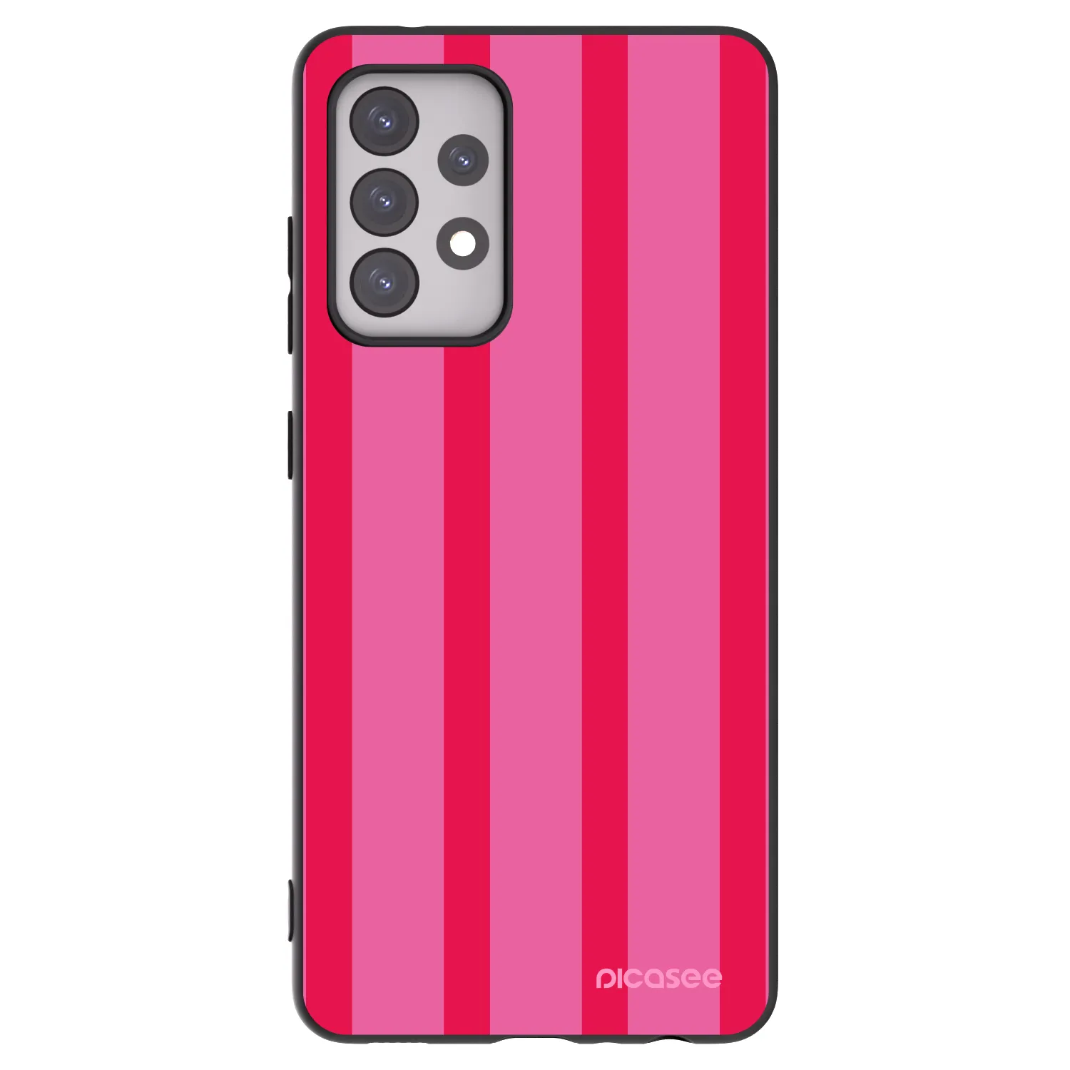 Picasee silikonowe czarne etui na Samsung Galaxy A52 5G A525F - Hot tropic