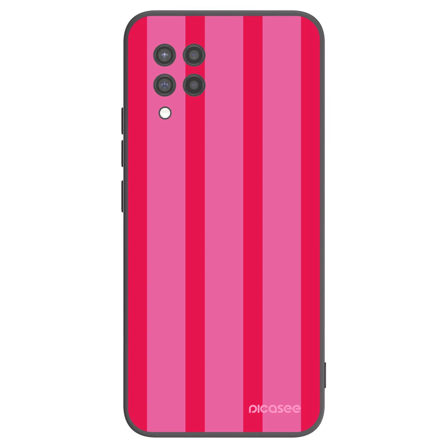 Picasee silikonowe czarne etui na Samsung Galaxy A42 A426B - Hot tropic