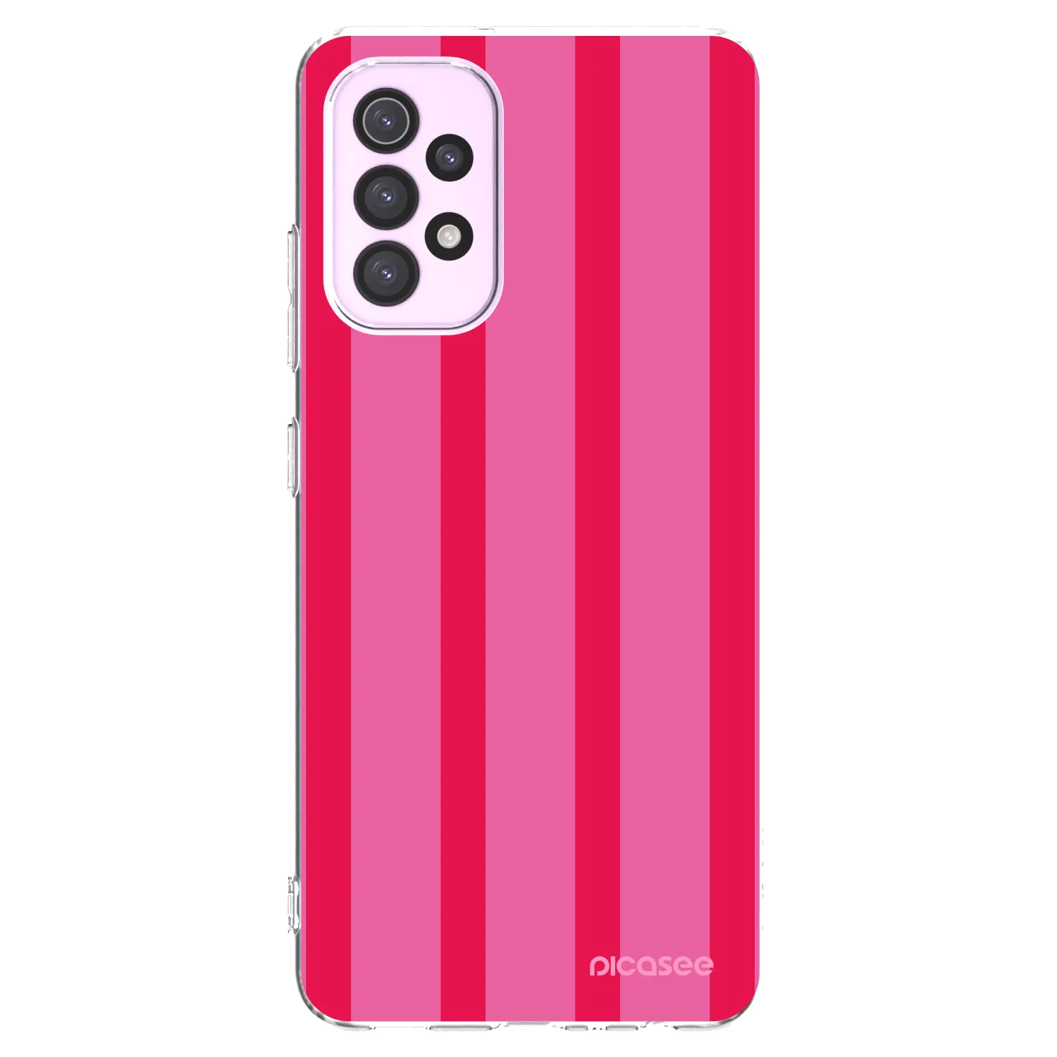 Picasee silikonowe przeźroczyste etui na Samsung Galaxy A32 5G A326B - Hot tropic