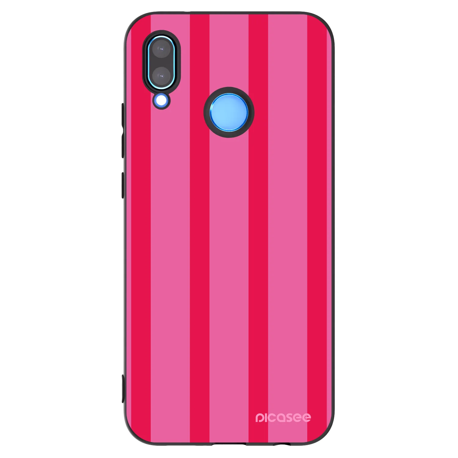 Picasee silikonowe czarne etui na Huawei Mate 40 Pro - Hot tropic