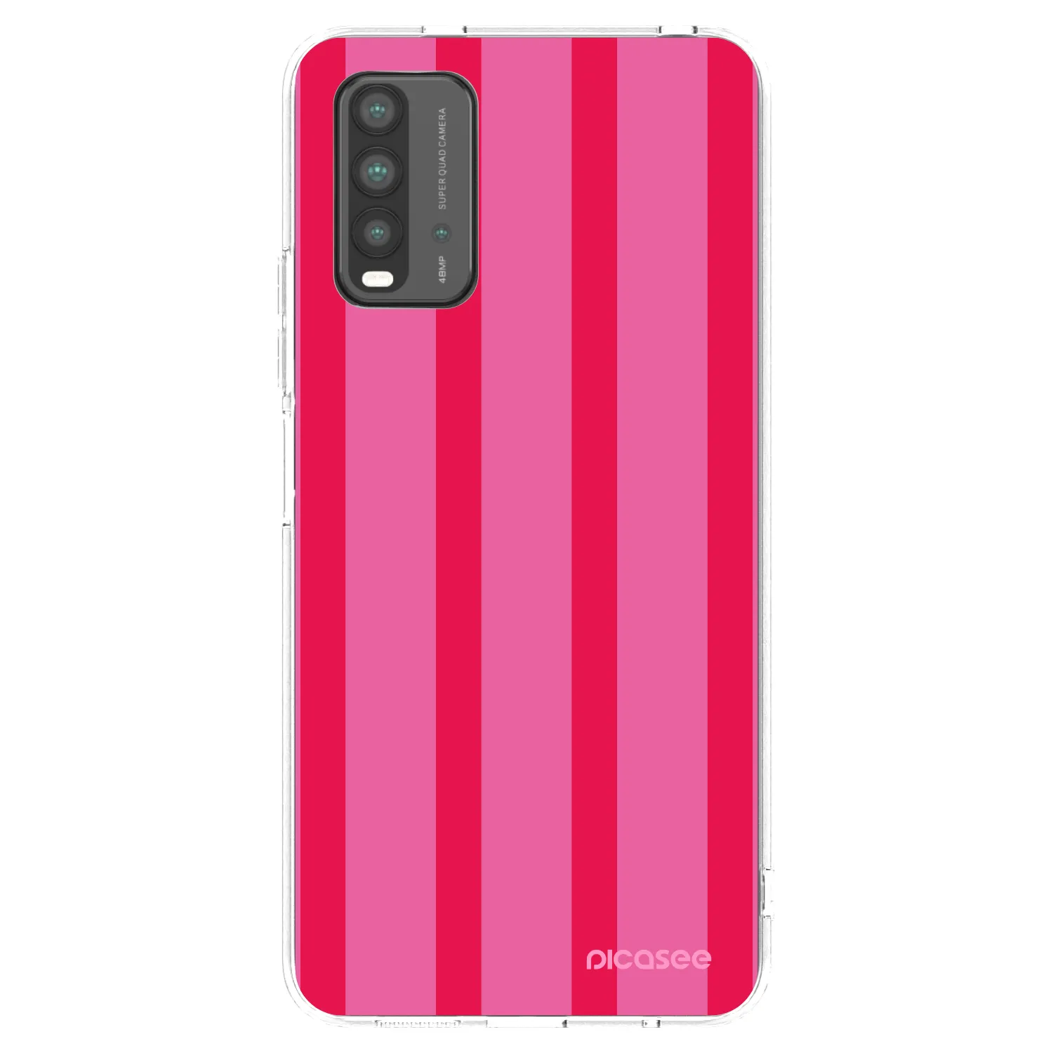 Picasee silikonowe czarne etui na Xiaomi Redmi 9T - Hot tropic