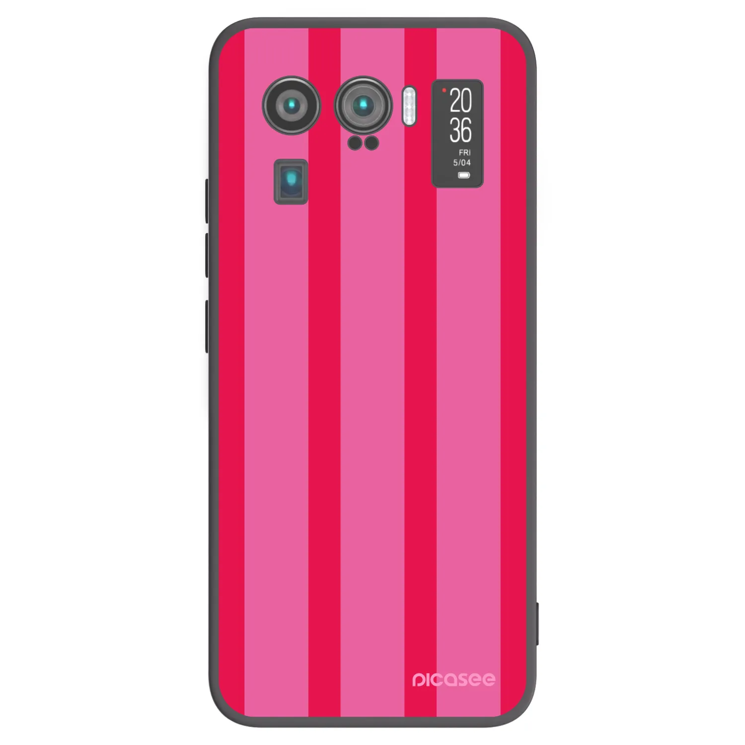 Picasee silikonowe czarne etui na Xiaomi Mi 11 Ultra - Hot tropic